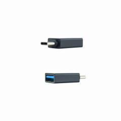 USB-C to USB 3.1 adapter - USB-C/M-USB-A/H - Aluminum